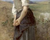 年轻牧羊女 - 威廉·阿道夫·布格罗